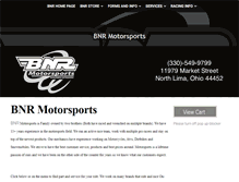 Tablet Screenshot of bnrmotorsports.com